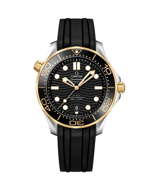 OMEGA Seamaster Steel yellow gold Chronometer Replica Watch 210.22.42.20.01.001