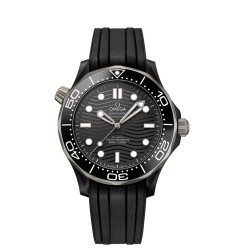 OMEGA Seamaster Black ceramic Anti-magnetic Replica Watch 210.92.44.20.01.001