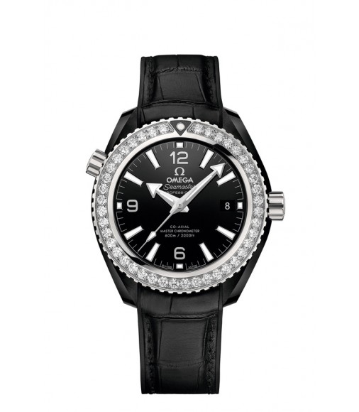 OMEGA Seamaster Black ceramic Anti-magnetic Replica Watch 215.98.40.20.01.001