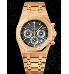 Fake Audemars Piguet Royal Oak Chronograph Rose Gold 39mm watches 25960OR.OO.1185OR.03