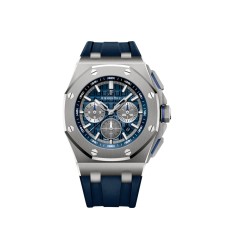 Replica Audemars Piguet Royal Oak Offshore Chronograph Automatic Blue Dial Men's Watch 26480TI.OO.A027CA.01