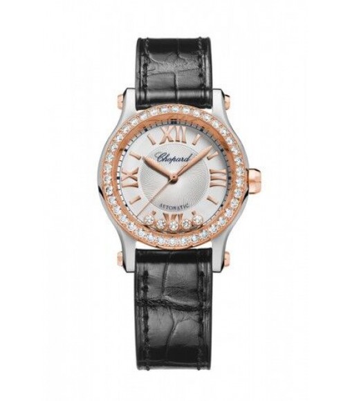 Chopard Happy Sport Diamond 30mm 278573-6015 Ladies replica watch