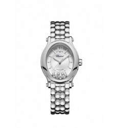 Chopard Happy Sport Oval Stainless Steel And Diamonds replica watch