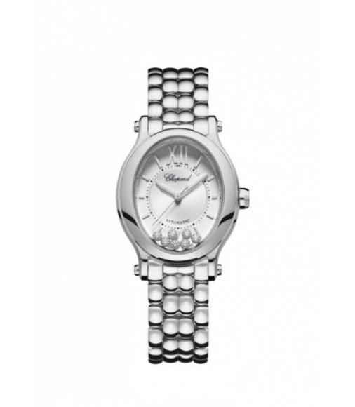 Chopard Happy Sport Oval Stainless Steel And Diamonds replica watch