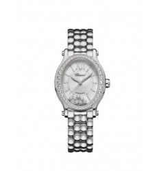 Chopard Happy Sport Oval Stainless Steel And Diamonds replica watch