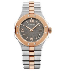 Chopard Alpine Eagle 41mm Steel and Rose Gold Gray Dial replica watch