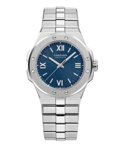 Chopard Alpine Eagle 36mm Lucent Steel Blue Dial replica watch