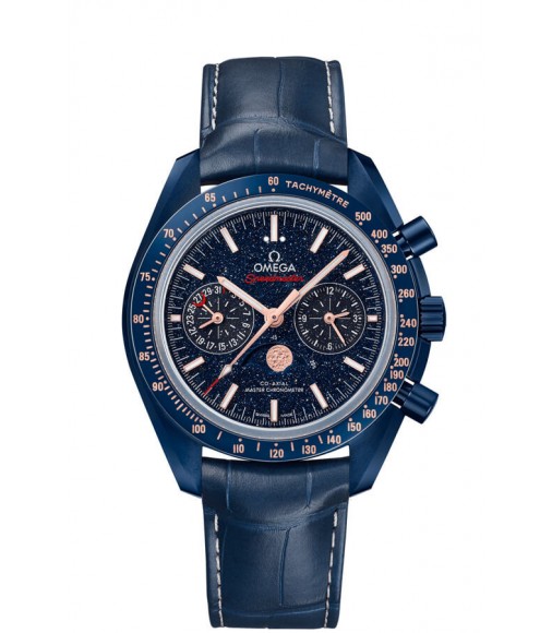 OMEGA Speedmaster Blue ceramic Anti-magnetic Replica Watch 304.93.44.52.03.002