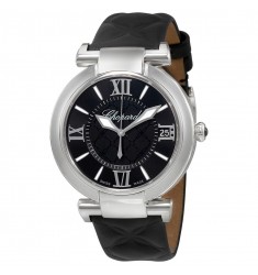 Chopard Imperiale Automatic 40mm Black Onyx Black Leather Men's replica watch