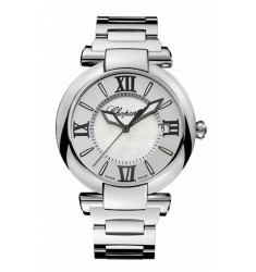 Chopard Imperiale Automatic 36mm Mother of Pearl Diamond Leather Strap Women's replica watch