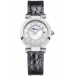 Chopard Imperiale Black Leather Strap 388563-3005 Ladies replica watch