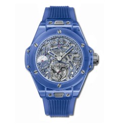 Copy Hublot Big Bang Tourbillon Power Reserve 5 days Blue Sapphire