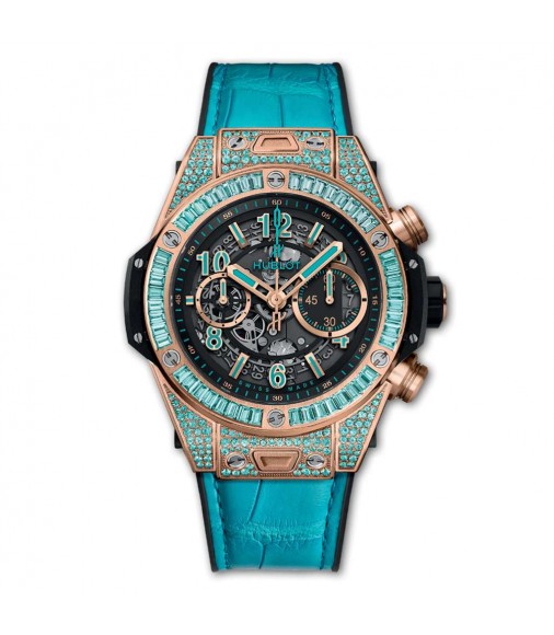 Fake Hublot Big Bang Unico King Gold Paraiba