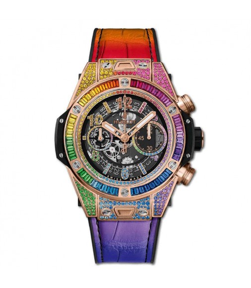 Replica Hublot Big Bang Unico Rainbow King Gold