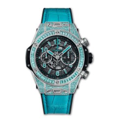 Copy Hublot Big Bang Unico White Gold Paraiba