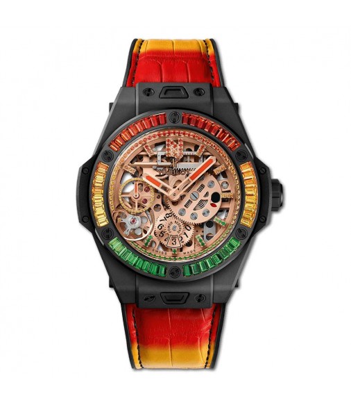 Fake Hublot Big Bang MECA-10 “Nicky Jam” Ceramic &quot;X&quot; Setting