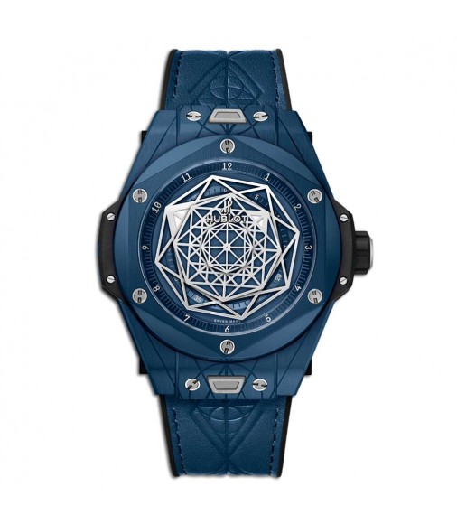 Fake Hublot Big Bang Unico Sang Bleu Ceramic Blue