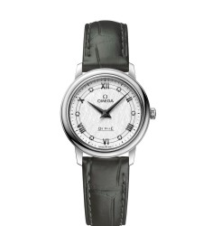 OMEGA De Ville Steel Diamonds Replica Watch 424.13.27.60.52.002