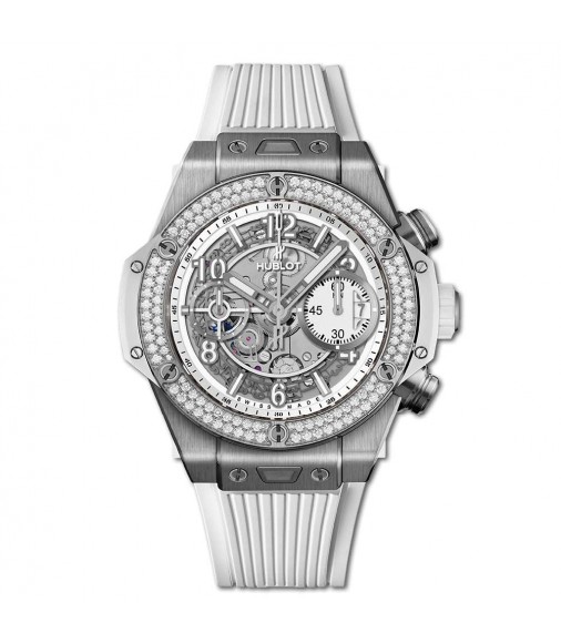 Replica Hublot Big Bang Unico Titanium White Diamonds 42mm