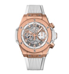 Fake Hublot Big Bang Unico King Gold White 42mm