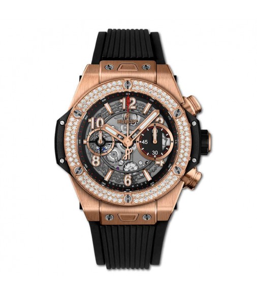 Copy Hublot Big Bang Unico King Gold Diamonds 42mm