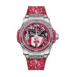 Fake Hublot Big Bang One Click Marc Ferrero Steel Red