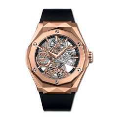 Fake Hublot Classic Fusion Tourbillon Power Reserve 5 days Orlinski King Gold