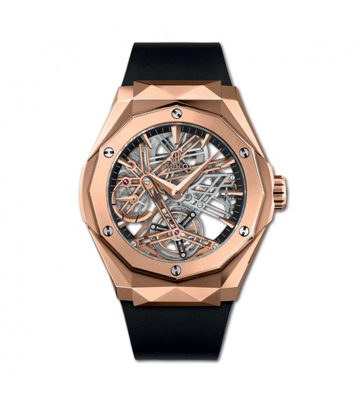 Fake Hublot Classic Fusion Tourbillon Power Reserve 5 days Orlinski King Gold