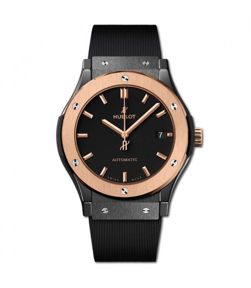 Replica Hublot Classic Fusion Ceramic King Gold