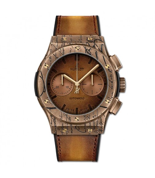 Replica Hublot Classic Fusion Chronograph Berluti &quot;Cold Gold&quot;