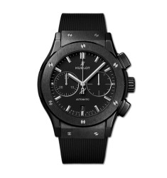 Copy Hublot Classic Fusion Chronograph Black Magic