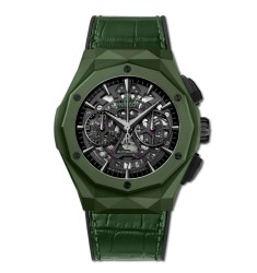 Fake Hublot Classic Fusion Aerofusion Chronograph Orlinski Green Ceramic