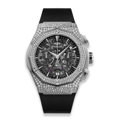 Replica Hublot Classic Fusion Aerofusion Chronograph Orlinski Titanium Pavé