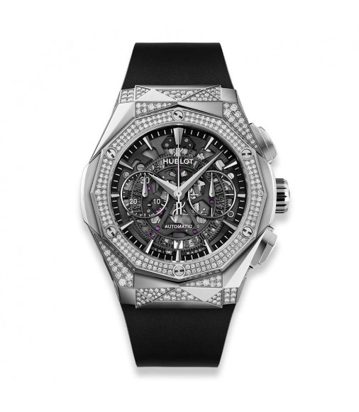 Copy Hublot Classic Fusion Aerofusion Chronograph Orlinski Titanium Alternative Pavé