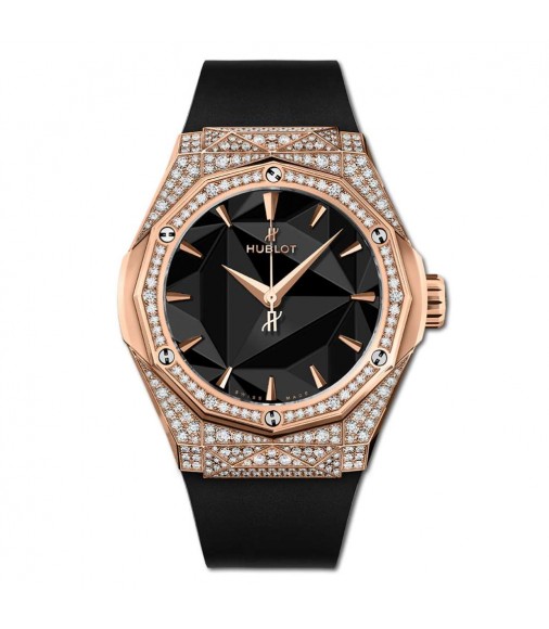 Fake Hublot Classic Fusion Orlinski King Gold Pavé