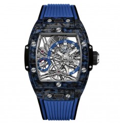 Replica Hublot Spirit Of Big Bang Tourbillon Carbon Blue