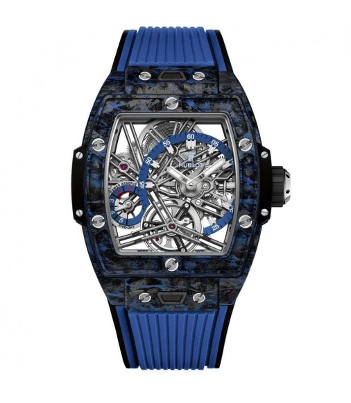 Replica Hublot Spirit Of Big Bang Tourbillon Carbon Blue