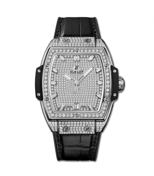 Fake Hublot Spirit Of Big Bang Titanium Full Pavé