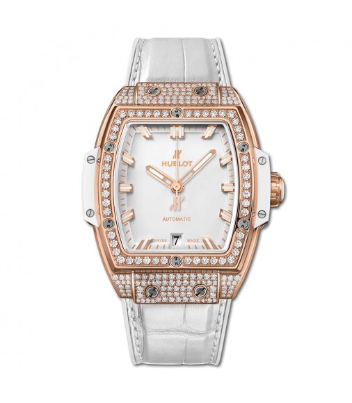 Replica Hublot Spirit Of Big Bang King Gold White Pavé