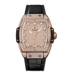 Copy Hublot Spirit Of Big Bang King Gold Full Pavé