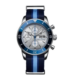 Breitling Superocean Heritage Limited Edition Chronograph Automatic Silver Dial Men's Replica Watch