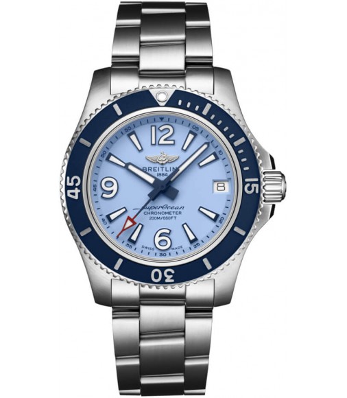 Breitling Superocean Automatic 36 Steel Blue A17316D81C1S1