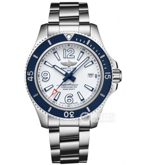 Breitling Superocean II 42 Steel White A17366D81A1A1