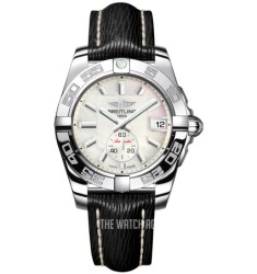 Breitling Galactic 36 Automatic White/Leather 36 mm ref. A3733012-A716-213X-A16BA.1
