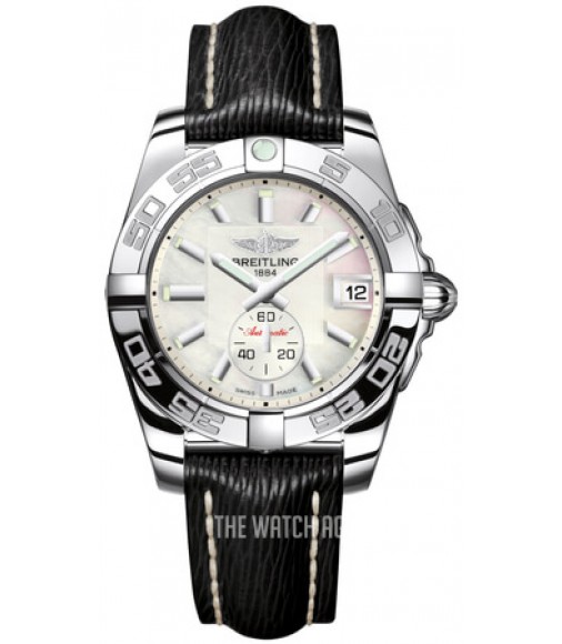 Breitling Galactic 36 Automatic White/Leather 36 mm ref. A3733012-A716-213X-A16BA.1