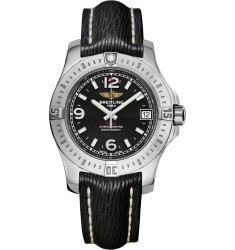 Breitling Chronomat Quartz Women Replica Watch with Leather Strap