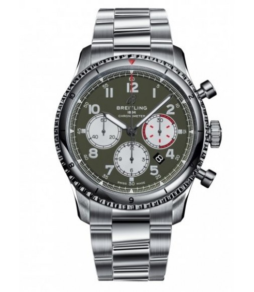 Breitling Navitimer Aviator 8 B01 Chronograph 43 Curtiss Warhawk AB01192A1L1X2