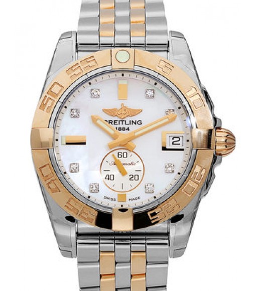 Breitling Galactic C3733012/A725/376C Women 36 mm Steel and Rose Gold Automatic