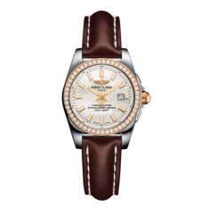 Breitling Galactic 29 Stainless Steel/Rose Gold/Diamond/Pearl/Calf (C7234853/A791/484X/A12BA.1)