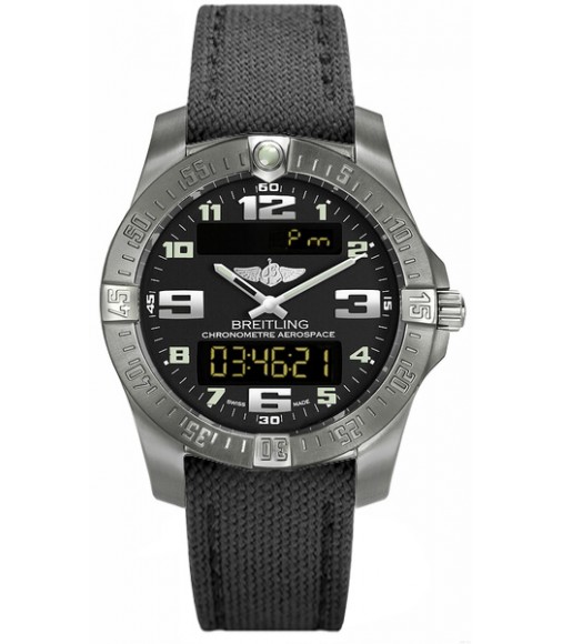 Breitling Aerospace Evo Black Dial Men’s Replica Watches E7936310/F562/109W/A20BASA.1